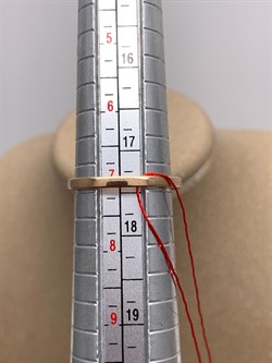 *Кольцо р.17,5 Рубин цв Красное арт. 13604-103-626 вес 1,79 г - фото 329671