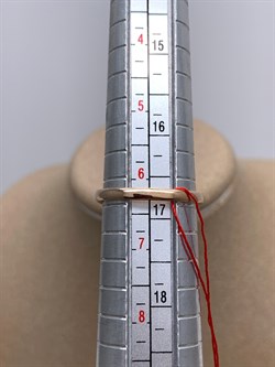 *Кольцо р.17 Рубин цв Красное арт. 13100-103-080 (вес 1,91 г) - фото 329713