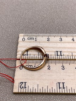 *Кольцо р.17 Рубин цв Красное арт. 13100-103-080 (вес 1,91 г) - фото 329720