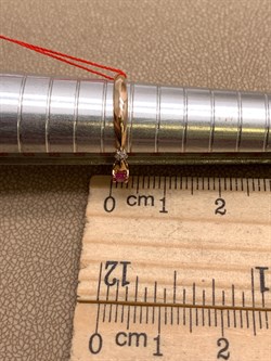 *Кольцо р.16 Рубин цв Красное арт. 13484-103-763 (вес 1,28 г) - фото 329722 *Кольцо р.16 Рубин цв Красное арт. 13484-103-763 (вес 1,28 г) - фото 329722