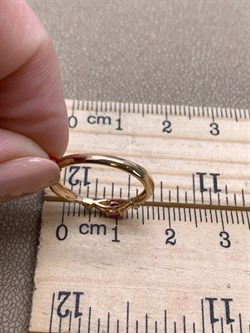 *Кольцо р.16 Рубин цв Красное арт. 13484-103-763 (вес 1,28 г) - фото 329728 *Кольцо р.16 Рубин цв Красное арт. 13484-103-763 (вес 1,28 г) - фото 329728