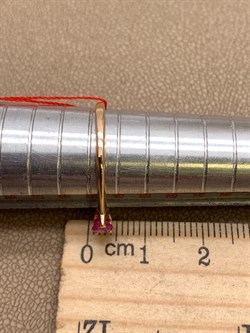 *Кольцо р.17,5 Рубин цв Красное арт. 13489-103-138 (вес 1,5 г) - фото 329752 *Кольцо р.17,5 Рубин цв Красное арт. 13489-103-138 (вес 1,5 г) - фото 329752