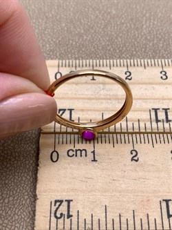 *Кольцо р.17,5 Рубин цв Красное арт. 13489-103-138 (вес 1,5 г) - фото 329760 *Кольцо р.17,5 Рубин цв Красное арт. 13489-103-138 (вес 1,5 г) - фото 329760