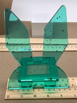 Подставка для телефона Зайчик р.12-16 см Зеленый Золотая поталь арт 250332 вес 105,87 - фото 329858 Подставка для телефона Зайчик р.12-16 см Зеленый Золотая поталь арт 250332 вес 105,87 - фото 329858