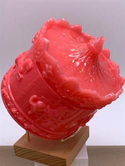 Шкатулка Карусель Чайная Роза р.10*10 см арт 250300 вес 343 гр - фото 329863