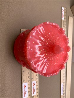 Шкатулка Карусель Чайная Роза р.10*10 см арт 250300 вес 343 гр - фото 329867