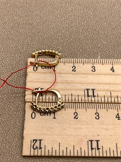 *Серьги Танзанит цв Лимонное арт. 23485-304-438 (вес 2,4 г) - фото 329959 *Серьги Танзанит цв Лимонное арт. 23485-304-438 (вес 2,4 г) - фото 329959