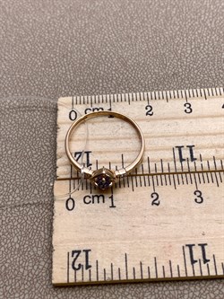 *Кольцо р.18 Танзанит цв Красное арт. 14108-104-835 (вес 1,22 г) - фото 329978