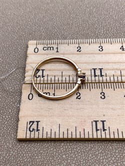 *Кольцо р.19 Танзанит цв Красное арт. 14107-104-616 (вес 1,3 г) - фото 329989