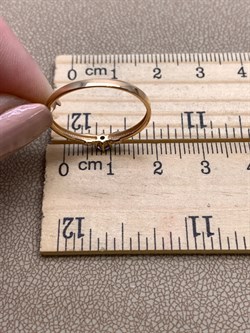 *Кольцо р.19 Танзанит цв Красное арт. 14107-104-593 (вес 1,2 г) - фото 329997