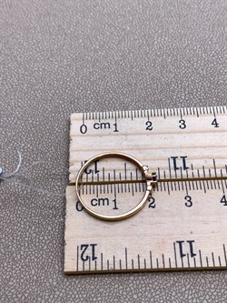 *Кольцо р.19 Танзанит цв Красное арт. 14107-104-593 (вес 1,2 г) - фото 329999