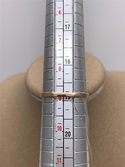 *Кольцо р.19 Танзанит цв Красное арт. 14107-104-609 (вес 1,24 г) - фото 330002