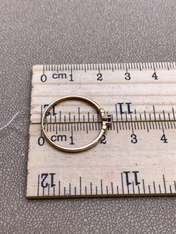 *Кольцо р.19 Танзанит цв Красное арт. 14107-104-609 (вес 1,24 г) - фото 330009