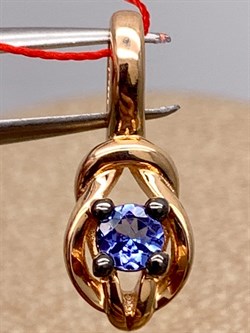 *Подвеска Танзанит цв Красное арт. 34187-104-502 (вес 1,38 г) - фото 330058 *Подвеска Танзанит цв Красное арт. 34187-104-502 (вес 1,38 г) - фото 330058