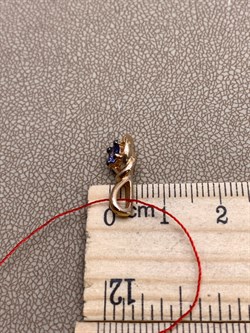 *Подвеска Танзанит цв Красное арт. 34187-104-502 (вес 1,38 г) - фото 330060 *Подвеска Танзанит цв Красное арт. 34187-104-502 (вес 1,38 г) - фото 330060