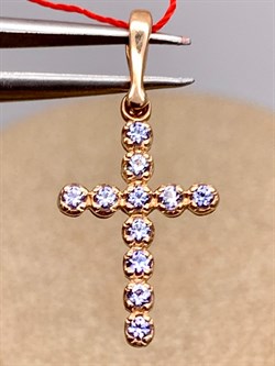 *Подвеска Танзанит цв Красное арт. 3246-104-042 (вес 0,8 г) - фото 330065 *Подвеска Танзанит цв Красное арт. 3246-104-042 (вес 0,8 г) - фото 330065