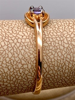 *Кольцо р.18,5 Танзанит цв Красное арт. 14187-104-742 (вес 2,02 г) - фото 330081