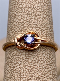 *Кольцо р.18,5 Танзанит цв Красное арт. 14187-104-742 (вес 2,02 г) - фото 330082