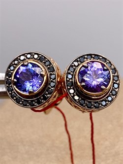 *Пусеты Трансформеры Танзанит цв Красное арт. 23868-104-490 вес 4,57 г - фото 330089 *Пусеты Трансформеры Танзанит цв Красное арт. 23868-104-490 вес 4,57 г - фото 330089