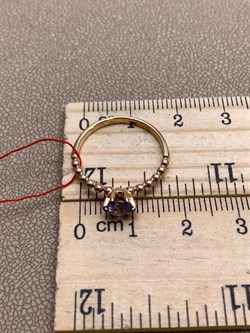 *Кольцо р.17 Танзанит цв Красное арт. 13868-104-616 вес 1,68 г - фото 330106 *Кольцо р.17 Танзанит цв Красное арт. 13868-104-616 вес 1,68 г - фото 330106