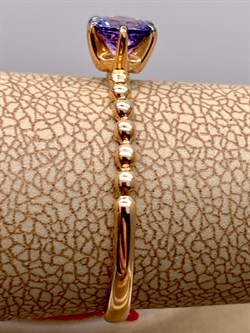 *Кольцо р.19 Танзанит цв Красное арт. 13868-104-384 вес 1,82 г - фото 330112 *Кольцо р.19 Танзанит цв Красное арт. 13868-104-384 вес 1,82 г - фото 330112