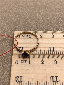 *Кольцо р.19 Танзанит цв Красное арт. 13868-104-384 вес 1,82 г - фото 330116 *Кольцо р.19 Танзанит цв Красное арт. 13868-104-384 вес 1,82 г - фото 330116