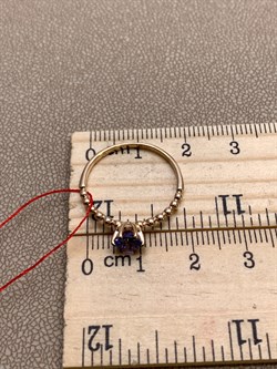 *Кольцо р.18 Танзанит цв Красное арт. 13868-125-158 вес 1,71 г - фото 330128 *Кольцо р.18 Танзанит цв Красное арт. 13868-125-158 вес 1,71 г - фото 330128