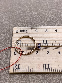 *Кольцо р.18 Танзанит цв Красное арт. 13868-125-158 вес 1,71 г - фото 330129 *Кольцо р.18 Танзанит цв Красное арт. 13868-125-158 вес 1,71 г - фото 330129