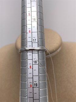 *Кольцо р.17,5 Сапфир цв Белое арт. 13534-202-070 (вес 1,87 г) - фото 330163 *Кольцо р.17,5 Сапфир цв Белое арт. 13534-202-070 (вес 1,87 г) - фото 330163