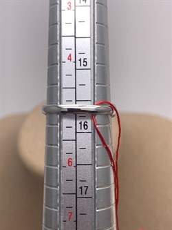 *Кольцо р.16 Сапфир цв Белое арт. 13410-202-232 (вес 1,81 г) - фото 330283