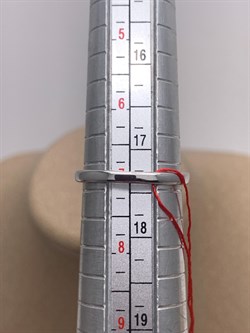 *Кольцо р.17,5 Сапфир цв Белое арт. 13462-202-210 (вес 2,06 г) - фото 330294 *Кольцо р.17,5 Сапфир цв Белое арт. 13462-202-210 (вес 2,06 г) - фото 330294