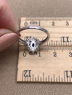 *Кольцо р.17,5 Сапфир цв Белое арт. 13462-202-210 (вес 2,06 г) - фото 330299 *Кольцо р.17,5 Сапфир цв Белое арт. 13462-202-210 (вес 2,06 г) - фото 330299