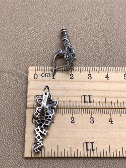 *Серьги Виноградная Гроздь Микс Марказит Голубой Топаз арт. HE697-613 вес 7,39 г - фото 330368 *Серьги Виноградная Гроздь Микс Марказит Голубой Топаз арт. HE697-613 вес 7,39 г - фото 330368