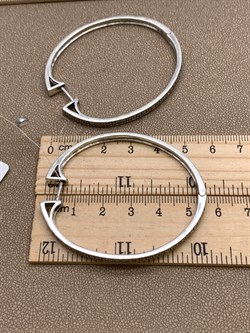 *Серьги Конго Марказит арт HE1612-352 Вес 19,51 г - фото 330545 *Серьги Конго Марказит арт HE1612-352 Вес 19,51 г - фото 330545