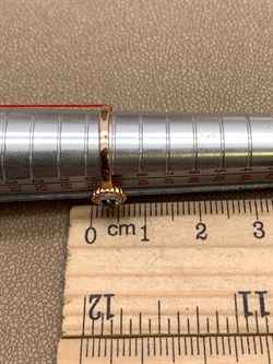 *Кольцо р.16 Сапфир цв Красное арт. 12510-102-261 (вес 1,13 г) - фото 330702