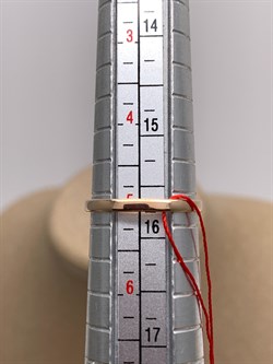 *Кольцо р.16 Сапфир цв Красное арт. 12510-102-261 (вес 1,13 г) - фото 330703