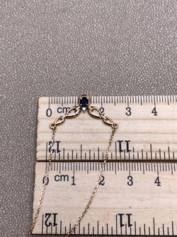 *Колье 40см. Сапфир цв Красное арт. 6162-102-231 (вес 2,24 г) - фото 330790 *Колье 40см. Сапфир цв Красное арт. 6162-102-231 (вес 2,24 г) - фото 330790