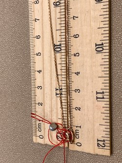 *Колье 40см. Сапфир цв Красное арт. 6162-102-231 (вес 2,24 г) - фото 330792 *Колье 40см. Сапфир цв Красное арт. 6162-102-231 (вес 2,24 г) - фото 330792