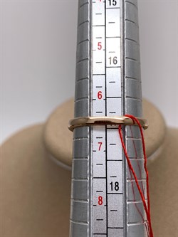 *Кольцо р.17 Сапфир цв Красное арт. 13933-102-923 (вес 1,95 г) - фото 330808