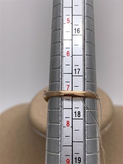 *Кольцо р.17,5 Синий Сапфир цв Красное арт. 13136-102-816, (вес 2,89 г) - фото 330897