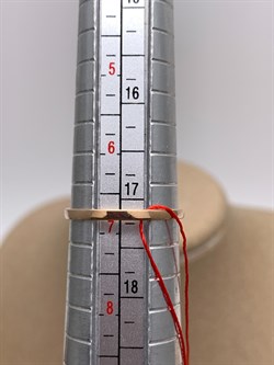 *Кольцо р.17,5 Сапфир цв Красное арт. 11467-102-620 (вес 2,15 г) - фото 330910