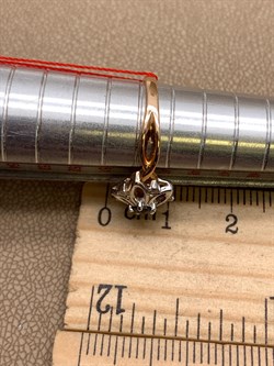 *Кольцо р.16 Сапфир цв Красное арт. 11302-102-227 (вес 2,16 г) - фото 330920