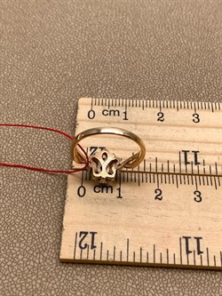 *Кольцо р.16 Сапфир цв Красное арт. 11302-102-227 (вес 2,16 г) - фото 330928