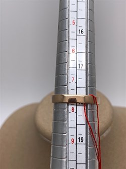 *Кольцо р.18 Сапфир цв Красное арт. 12586-102-529 (вес 2,46 г) - фото 330945