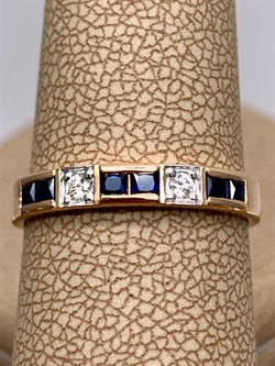 *Кольцо р.18 Сапфир цв Красное арт. 12586-102-529 (вес 2,46 г) - фото 330950