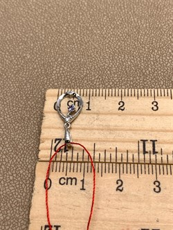 *Подвеска Танзанит цв Белое арт. 34095-204-833 (вес 0,56 г) - фото 331022 *Подвеска Танзанит цв Белое арт. 34095-204-833 (вес 0,56 г) - фото 331022