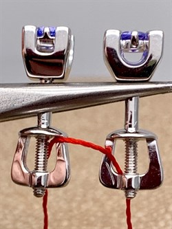 *Пусеты Танзанит цв Белое арт. 23650-204-097 (вес 2,14 г) - фото 331059 *Пусеты Танзанит цв Белое арт. 23650-204-097 (вес 2,14 г) - фото 331059