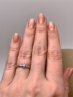 *Кольцо р.16,5 Танзанит цв Белое арт. 12684-204-243 (вес 1,34 г) - фото 331070 *Кольцо р.16,5 Танзанит цв Белое арт. 12684-204-243 (вес 1,34 г) - фото 331070