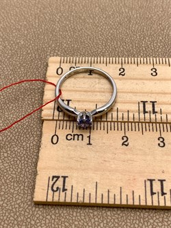 *Кольцо р.16,5 Танзанит цв Белое арт. 12684-204-243 (вес 1,34 г) - фото 331072 *Кольцо р.16,5 Танзанит цв Белое арт. 12684-204-243 (вес 1,34 г) - фото 331072