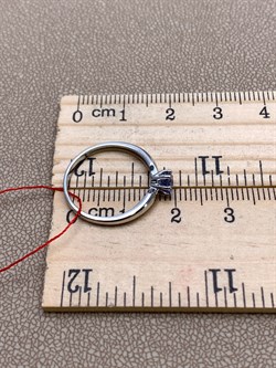 *Кольцо р.16,5 Танзанит цв Белое арт. 12684-204-243 (вес 1,34 г) - фото 331073 *Кольцо р.16,5 Танзанит цв Белое арт. 12684-204-243 (вес 1,34 г) - фото 331073